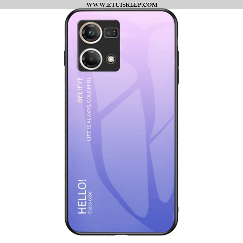 Etui do Oppo Reno 7 Szkło Hartowane Witam